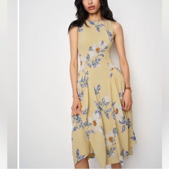 Reformation Anelis Dress in New Day SZ 6 NWT - Picture 1 of 7